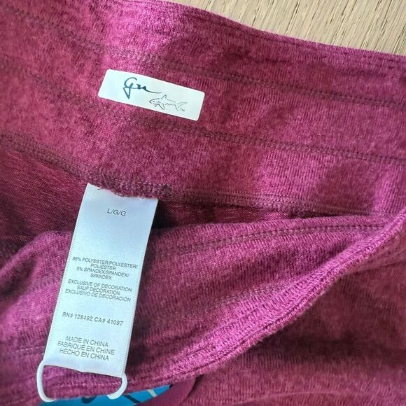 $60  Greg Norman Jaclyn Knit Flat Front Pants Women Choose Size & Color  size la - Picture 3 of 5